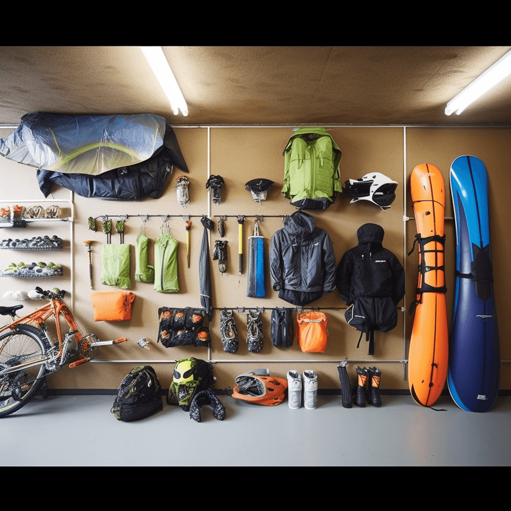 sports gear storage ideas