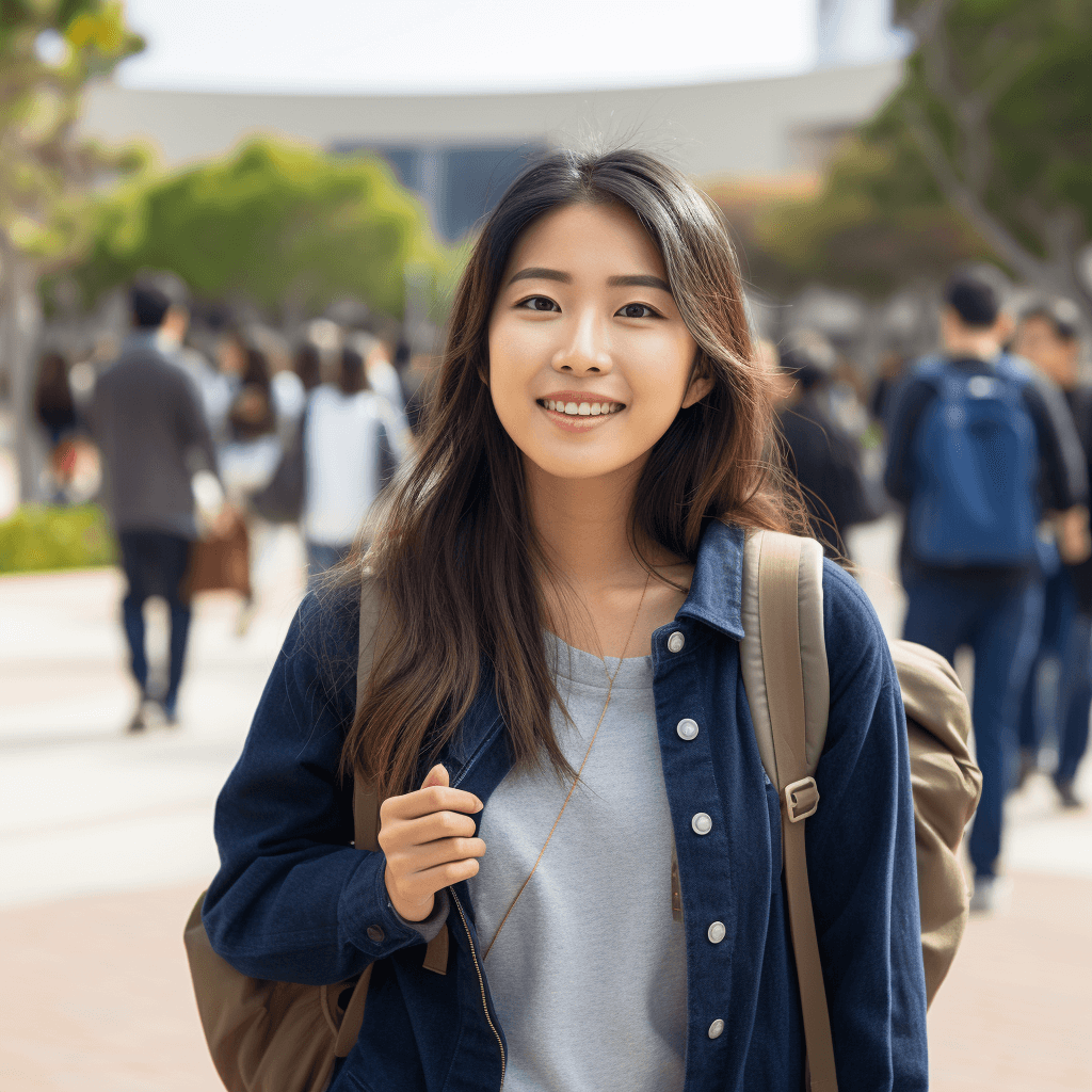 UCSD student at sixth