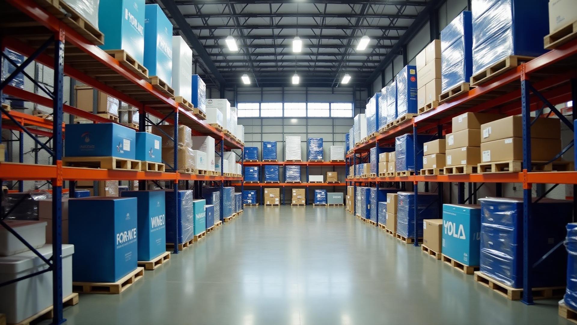 Conference booth materials and shipping boxes